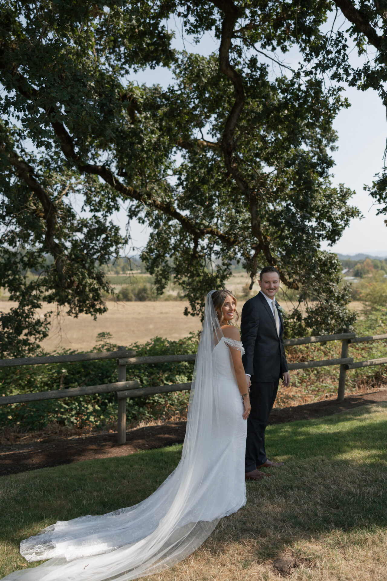 Sydney + Evan | Rowe Wedding
